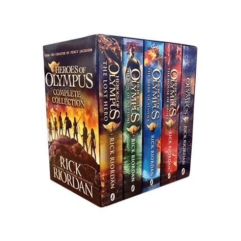 Heroes Of Olympus Complete Collection Book Slipcase Price Buy