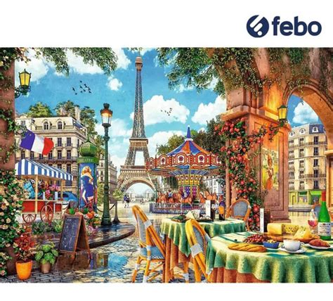 Rompecabeza Trefl Trefl Paris Piezas Paisaje Febo Febo