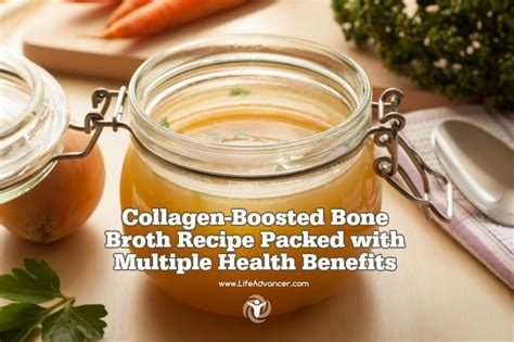 Collagen Boosted Bone Broth Recipe Packed With Health Benefits