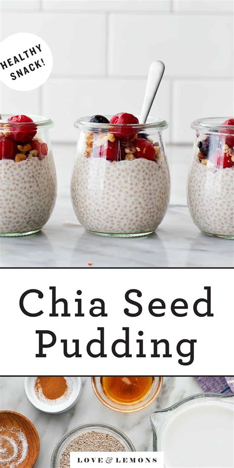 Chia Seed Pudding Recipe Love And Lemons