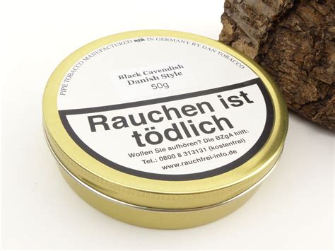 Dan Tobacco Torben Dansk Black Cavendish Danish 50g Pfeifen Shop Online