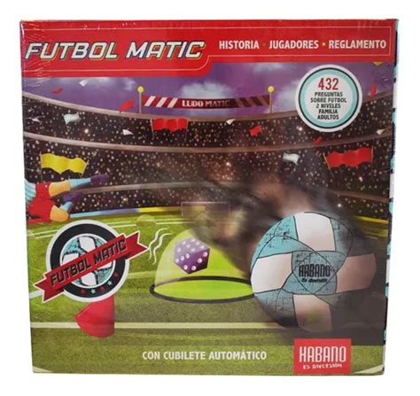 Juego De Mesa Futbol Matic Habano 1006 MercadoLibre