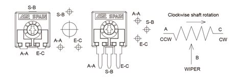 Variable Resistor Pin Configuration