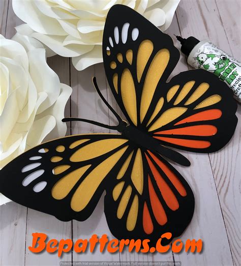 Paper Craft Elagent Useful Origim Butterfly Ideas 3d Butterfly Wall