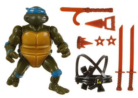 Basic Figures Leonardo (Teenage Mutant Ninja Turtles (TMNT), Original Toyline, Good ...