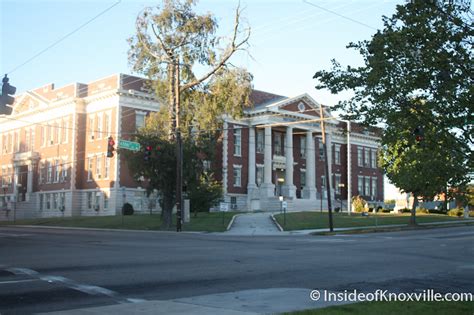 Knoxville High School, Fifth Avenue, Knoxville, October 2013