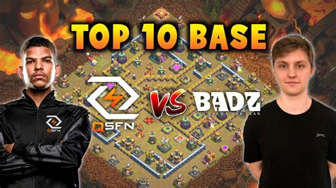 Top 10 TH14 War Base With Link QSFN Vs BADZINGER Bases Queen