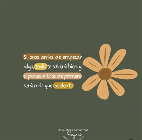 An Image Of A Flower With Spanish Words In The Middle And On The Bottom