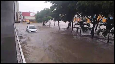 Vídeo Chuvas Fortes Deixam Ruas Alagadas No Grande Recife Pernambuco