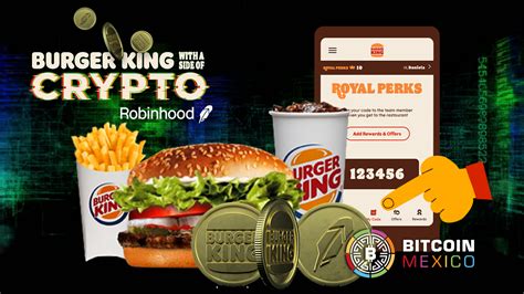 De la mano con Robinhood Burger King entregará recompensas en cripto