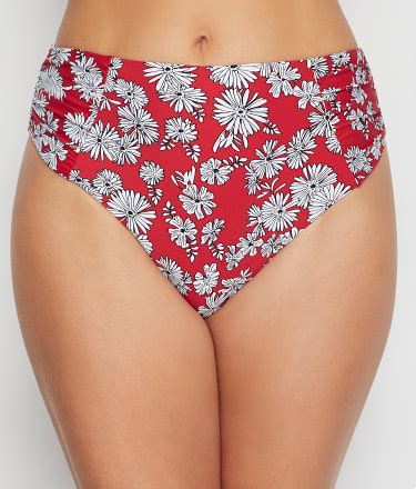 Birdsong Daydreamer Ruched High Waist Bikini Bottom Reviews Bare