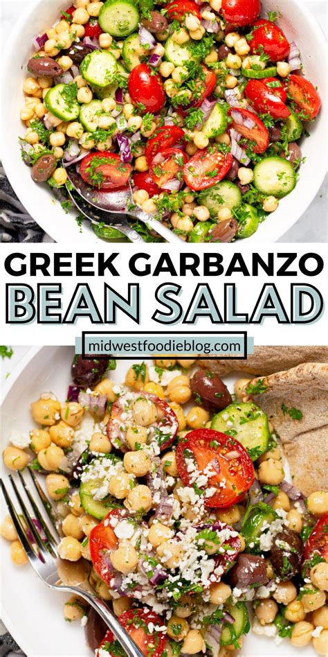 Mediterranean garbanzo bean salad – Artofit