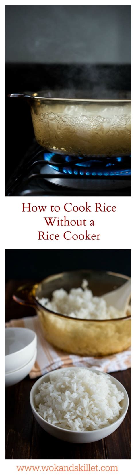 How To Cook Rice Without A Rice Cooker Wok Skillet