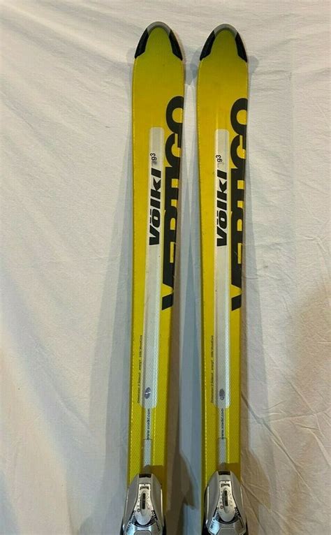 Volkl Vertigo G Cm R M Partial Twin Skis Marker