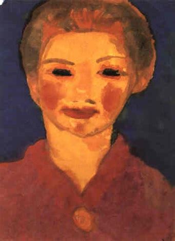 Portrait Einer Dame By Emil Nolde On Artnet