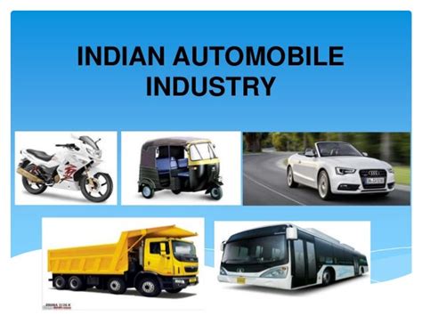 Auto Mobile Industry In India Ladaron