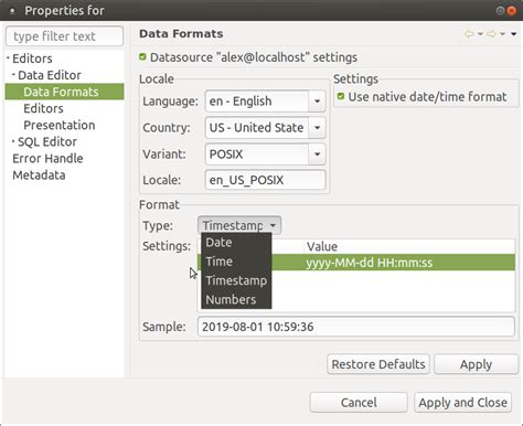 Mysql Dbeaver Display Datetime With Milliseconds Stack Overflow