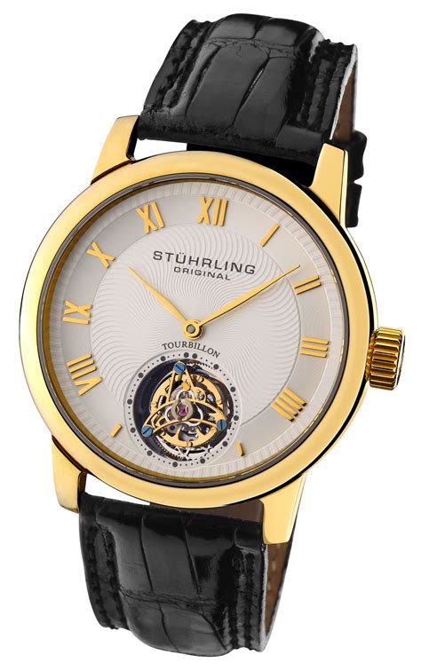 Stuhrling Kings Court Swiss Tourbillon Men S Watch Model KCTYG