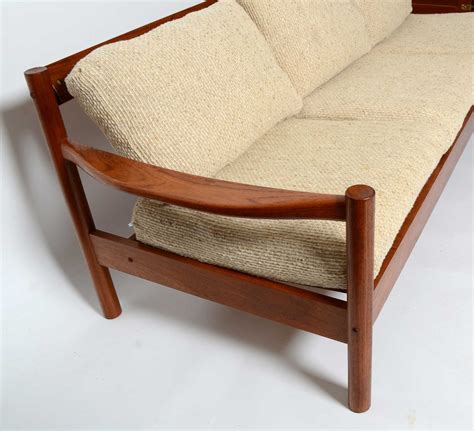 Teak Sofa Mid Century Modern Fin Juhl Style Danish Modern Etsy