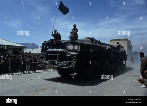 Scud missile on launcher West Kabul Afghanistan Stock Photo: 8610158 ...