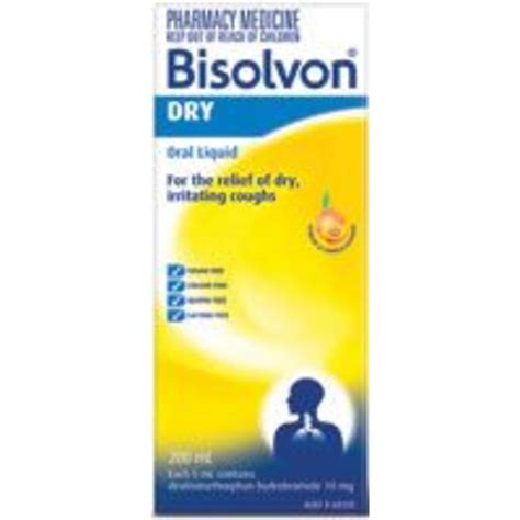 Bisolvon Dry Cough Oral Liquid 200ml 澳洲生活网