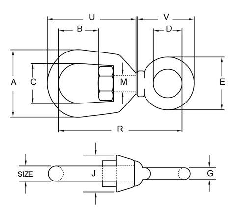 G Regular Chain Swivel Eye And Eye