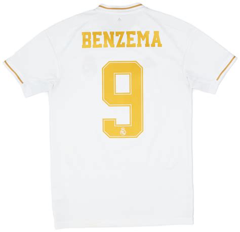 2019 20 Real Madrid Home Shirt Benzema 9 7 10 S