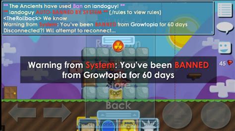 New Auto Ban Glitch BANNED Growtopia YouTube