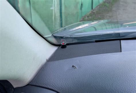 Жидкая кожа на восстановлении пореза на торпеде в Тойота Камри XV30 ...