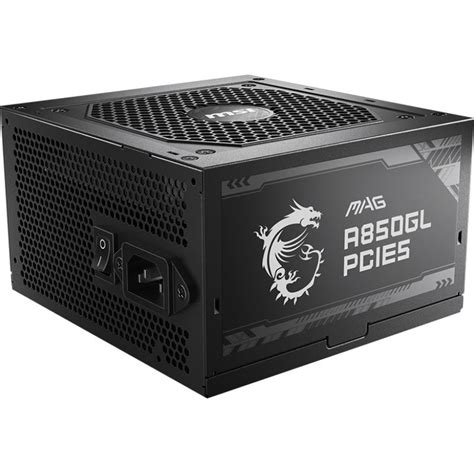 850 Watt MSI MAG A850GL PCIE5 Modular 80+ Gold - Netzteile ab 800W ...