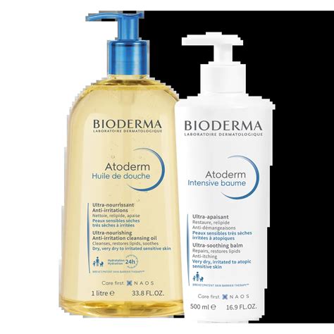 Compra Bioderma Pack Atoderm Intensive Baume Ml Huile De Douche