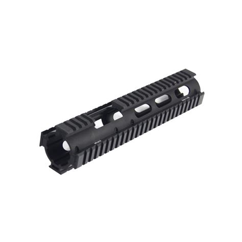 Ar15 Carbine Length Drop In Quad Rail Black Utg Pro