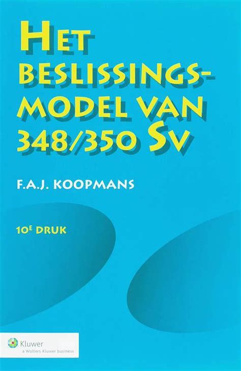 Het Beslissingsmodel Van Sv F A J Koopmans