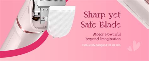 Amazon Bikini Trimmer For Women Painless Electric Razors For Silk Skin Cordless Body