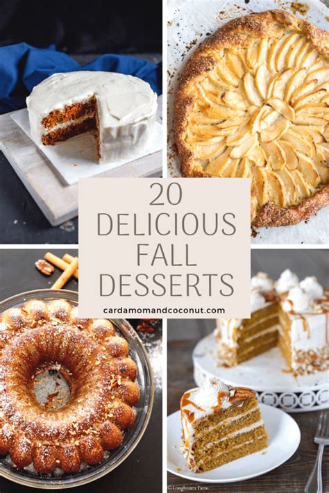 Embrace The Warm Flavors Of Fall With This Roundup Of Delicious Fall Desserts Filled With