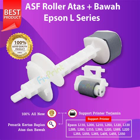 Jual ASF Atas Shaft Roller Bawah Epson L120 L110 L360 Printer L565 L355