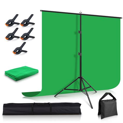 Buy Green Screen Backdrop With Stand X Ft Foccalli Photography