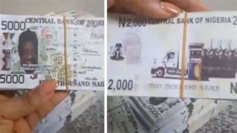 Fake Naira Notes Video Of Fake 5000 And 2000 Naira Notes Go Viral