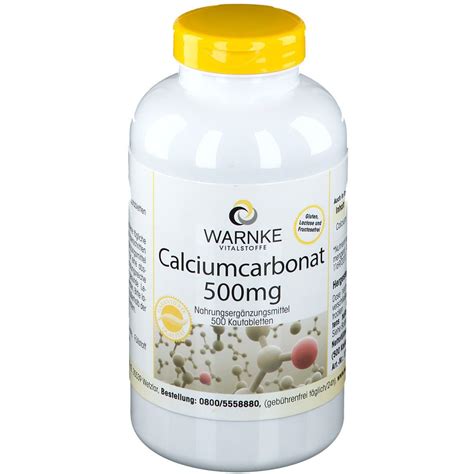Calciumcarbonat 500 500 St - Shop Apotheke