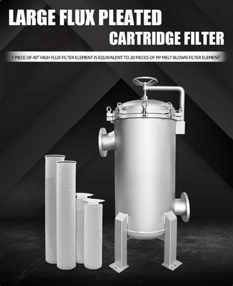 High Flow Cartridge Filter Housing