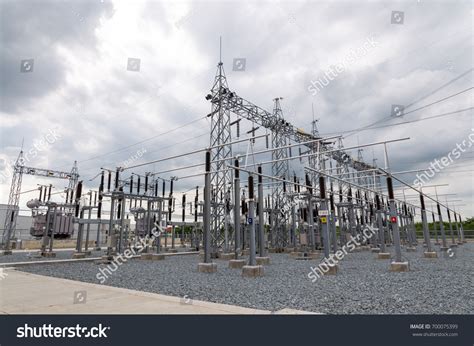 Electrical Substation Components Stock Photo 700075399 | Shutterstock