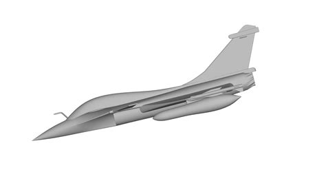 Obj File Dassault Rafale 🛩️ ・model To Download And 3d Print・cults