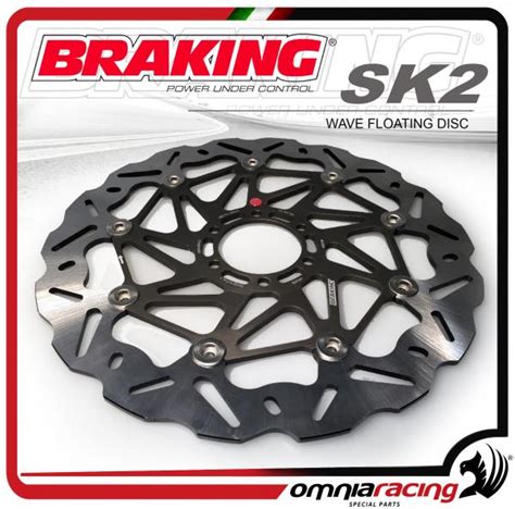 Coppia Dischi Braking Wave Flottanti Sk X Yamaha Yzf