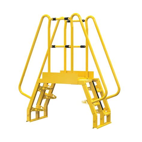 Vestil Cola Steel Alternating Crossover Ladder Material Handling