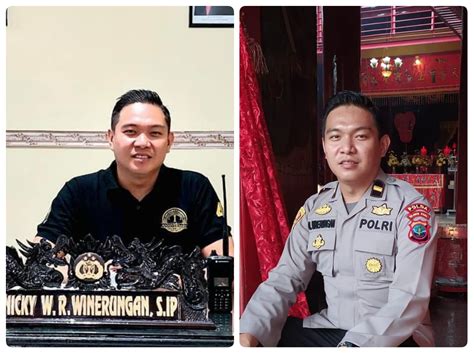 Sosok Ipda Nicky Winerungan Polisi Yang Dekat Dengan Masyarakat Semua