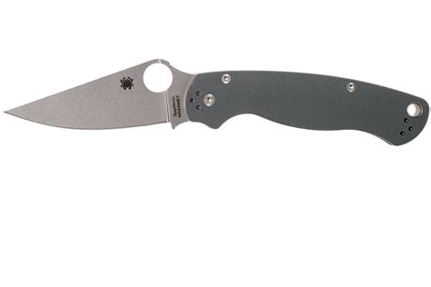 Spyderco Paramilitary 2 Maxacon C81gpdgy2 Navaja Compras Con Ventajas