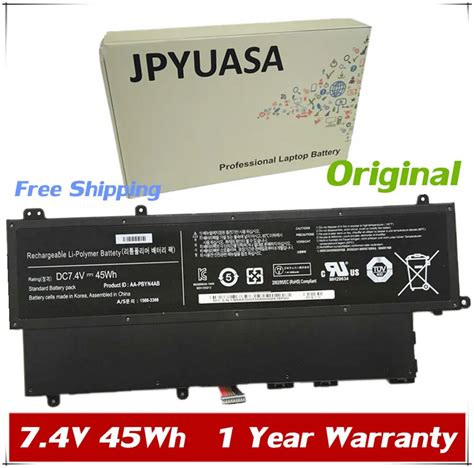 JPYUASA 7 4V 45Wh Laptop Battery AA PBYN4AB AA PLWN4AB BA43 00336A For