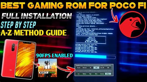 Best Gaming Rom For Poco F1 Full Installation How To Install Custom