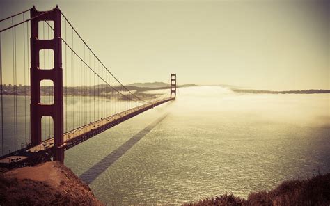 Bridge Architecture Cityscape San Francisco Golden Gate Bridge Sea