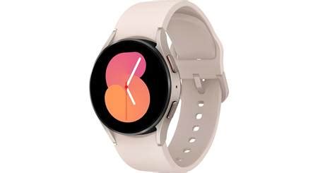 Samsung Galaxy Watch Mm Cream Smart Lifestyle Watch With Lte At